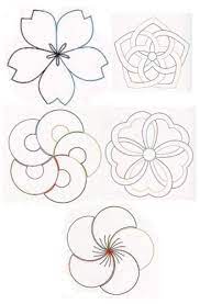 All of these patterns are available online to download and print. Sashiko Flowers Designs 2014 Sashiko Embroidery Japanese Embroidery Embroidery Patterns