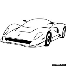 Pagani huayra coloring pages template. Supercars And Prototype Cars Online Coloring Pages