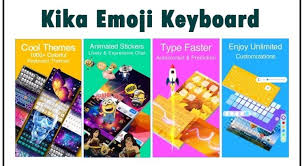 Download Kika Keyboard App For Android That Brings All The Emojis Gifs In One Platform For Better Messaging Experience Kik Emoji Keyboard Emoji Download App