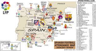 Interactive map showing the stadium locations of all 20 teams in the spanish la liga, including real madrid, athletico madrid and barcelona. La Liga Map