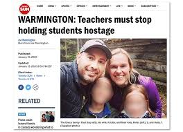 New legislation introduced by the government of prime minister justin trudeau to overhaul canada's media framework is an assault on free speech and freedom of the. Angry Parent Featured In Toronto Sun Article Criticizing Teachers Has Ties To Doug Ford S Education Minister