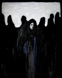 Delusion By Joseph Minton Expressionism German Expressionism Art Painting Print Dark White Black German Expressionism German Expressionism Art Art