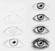 Realistic drawing isn't that hard. Cartoon Block How To Draw Eyes Step By Step Facebook