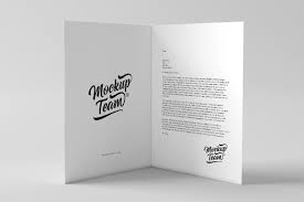 Bi Fold A5 Mock Up Template Resolution Quality Usable Hight Templates Flyer Design Branding Mockups