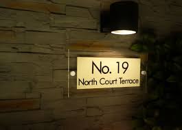 De Signage Luxury Modern Acrylic House Signs Name Plates For Home House Name Plaques Name Plate Design