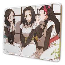 Amazon.com: Anime Demon Slayer Kiyo Terauchi Naho Takada Sumi Nakahara  Mouse Pads 7 X 8.6 in : Office Products