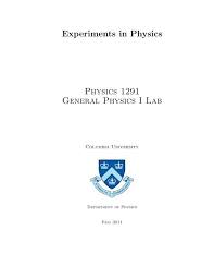 Turn off show numerical data for both gliders. Experiments In Physics Physics 1291 General Physics I Lab