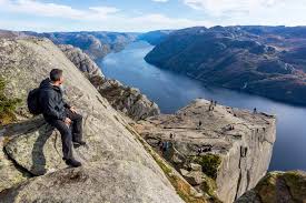 Preikestolen is one of rogaland county's most visited attractions, and one of the country's most spectacular photo subjects. Pulpit Rock Autumn Hike Stavanger Norway Fjord Tours