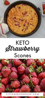 Keto Strawberry Scones Low Carb Low Carb Recipes Dessert Strawberry Scones Recipes