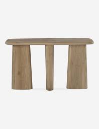 Nera Console Table Natural In 2020 Console Table Oak Console