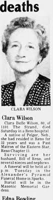 Clara Belle Sharp Wilson (1893-1974)