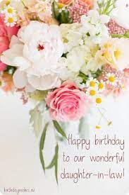 Contains themes or scenes that may not be suitable for very young readers thus is blocked for their protection. Happy Birthday Daughter In Law Birthday Wishes For Daughter In Law Flowers Pretty Flowers Flower Arrangements