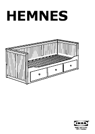 Grazie alla testiera del letto molto ampia e alla pediera, questo articolo è in pino massiccio trattato con mordente. Hemnes Letto Divano 3 Cassetti 2 Materassi Bianco Malfors Semirigido Ikeapedia