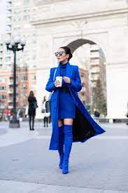 Monochromatic Blue Winter Style Wendy S Lookbook Monochromatic Fashion Monochrome Fashion Fashion