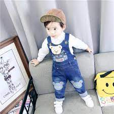 Buy Kids Fashion Baby Boys Girls Clothing Denim Cotton Jeans Overalls Rompers Casual Pants At Affordable Prices Free Shipping Real Reviews With Photos Joom