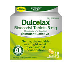 Read all information given to you. Stimulant Laxative 10 Units Dulcolax Tablet Jean Coutu