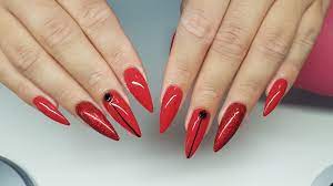Rote Nagel Nails Inspiration Nail Games Nail Art