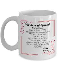 You want to get the women in your life items that feel personal, but they can't be original to the point of uselessness (save those for christmas white elephant parties, of course). Personalized Gifts For Girlfriend On Valentine S Day Best Girlfriend Gifts Ideas 11 Oz 15 Oz Customized Gifts For Her