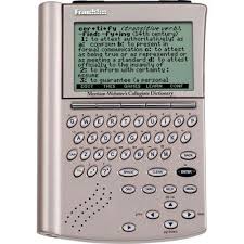 Franklin Scd 1870 Speaking 11th Collegiate Dictionary Electronic Dictionary Dictionary English Dictionaries
