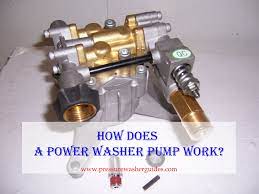 Pressure is the force applied to a solid, liquid or gas, which causes a substance's molecules to be squashed. How Does A Power Washer Pump Work Pressure Washer Washer Pump Electric Pressure Washer