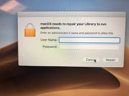 Macos Needs To Repair Your Library To Run Applications In Mojave Jamf Nation
