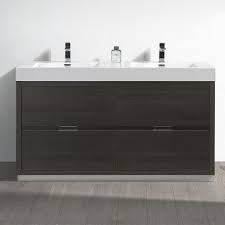These are not defects in the stone but are rather natural characteristics. Fresca Fcb8460go D I Valencia 60 Inch Gray Oak Free Standing Double Sink Modern Bathroom Vanity