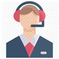 Customer Service Icon Of Flat Style Available In Svg Png Eps Ai Icon Fonts Icon Icon Font Graphic Resources