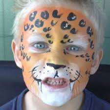 Fancyface Children S Face Painting Entertainment Face Painting Galleries Kinder Schminken Kinderschminken Leopard Schminken Kind
