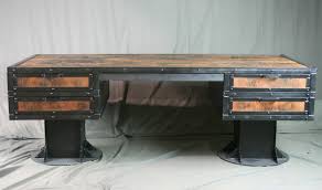 Our vintage industrial pieces' range includes work in metal, wood, cast iron. Vintage Industrial Desk Combine 9 Industrial Furniture