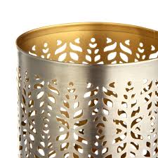 The hurricane can be used as a candle holder or a container to fill with your decor pieces or led. Better Homes Gardens Metal Wood Hurricane Candle Holder Walmart Com Walmart Com