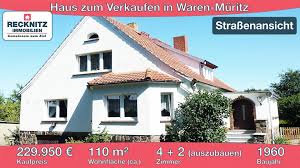 Sie möchten ein haus in kroatien kaufen? Haus Kaufen In Waren Muritz