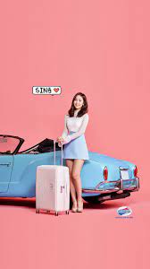 「american tourister 旅行箱」 化妝產品 「etude house 化妝品」 手機遊戲 「棒球經理 手機遊戲」 線上遊戲 「突擊風暴線上遊戲」 食品 「hosigi chicken炸雞」 手錶品牌 「swatch 手錶」 眼鏡品牌 「red bull eyewear 眼鏡」 線上遊戲 「mstar 線上遊戲」 休閒服飾 「樂天世界水上樂園」 化妝. Gfriend United Sinb For American Tourister