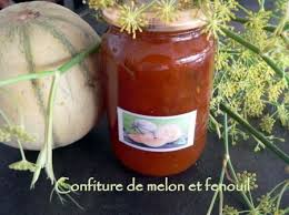 Confiture De Melon Et Fenouil La Recette Facile Confiture Melon Confiture Recette Confiture