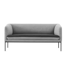 Add a rug, cushions and lighting for a full look. Turn Sofa 2 Sitzer Von Ferm Living Connox