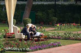 In a special televised speech, prime minister narendra modi today announced new schemes to provide subsidised housing for the urban and rural poor. File President Barack Obama And Prime Minister Narendra Modi Have Tea In The Garden Gazebo At Hyderabad House In New Delhi Jpg Wikimedia Commons