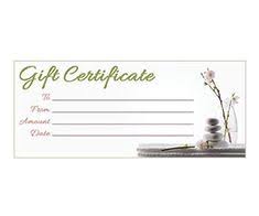 Subscribe to my free weekly newsletter — you'll be the first to know when i add new printable documents and templates to the freeprintable.net. 10 Gift Certificate Ideas Gift Certificates Massage Gift Certificate Massage Gift