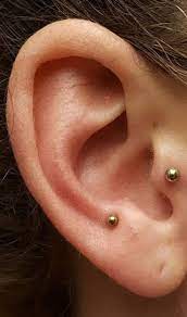 Einfache Minimalistische Goldene Kugel Tragus Ohrring Piercing Ideen Ohrlocher Tragus Earrings Stud Tragus Earrings Tragus Piercings