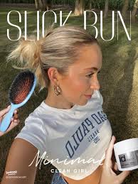 Effortless Summer Slick Bun Products for Frizzy Hair