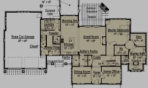 Luxury master bedroom master suite floor plans with laundry. Luxury Home Plans Two Masters Archival Designs House Plans 83880