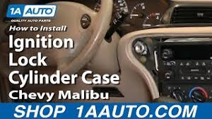 How To Replace Ignition Lock Cylinder Case Housing 97 03 Chevy Malibu Youtube