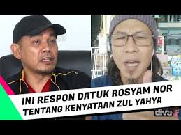 Datuk rosyam nor is a malaysian actor that is the villain of kabali with superstar rajinikanth in kabali, asia pacific film festival award winning actor and is also a film producer. Ini Respon Datuk Rosyam Nor Kepada Statement Zul Yahya Youtube