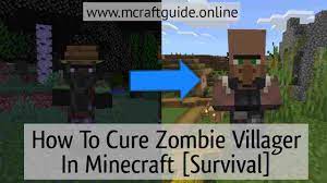 Steps to making an automatic villager farm in minecraft. How To Cure Zombie Villagers In Minecraft Survival Mcraftguide Your Minecraft Guide