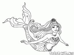 Disegni Da Colorare Mermaid Princess