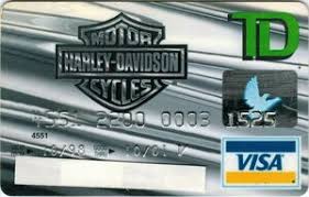 Harley davidson credit card payment. Bank Card Motor Harley Davidson Cycles Td Canada Trust The Toronto Dominion Bank Canada Col Ca Vi 0060
