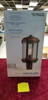 Kichler Barrington 17 75 In H Distressed Black And Wood Post Light Open Box Not Tested Fleetsale East Spring Auction 3 Restaurant Equipment Outdoor Lighting Ceiling Fans Tools Garden Pallet Lots Equip Bid