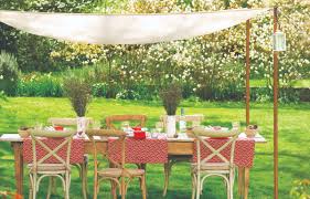 Control the shade by making your own retractable canopy. 25 Thrifty Ways To Create Outdoor Dining This Old House