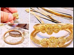 Live Making Tanishq Gold Bangles Gold Prices Today 86000 Youtube