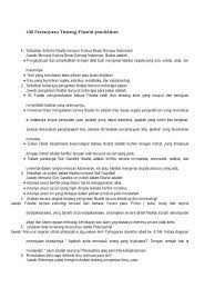 Atas nama pt/developer atau atas nama pemilik lahan? 100 Pertanyaan Tentang Filsafat Pendidikan