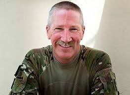 U.S. Army National Guard Spc. Terry Mills, 51, is a