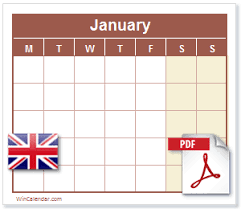 Free 2020 Uk Calendar Pdf Printable Calendar